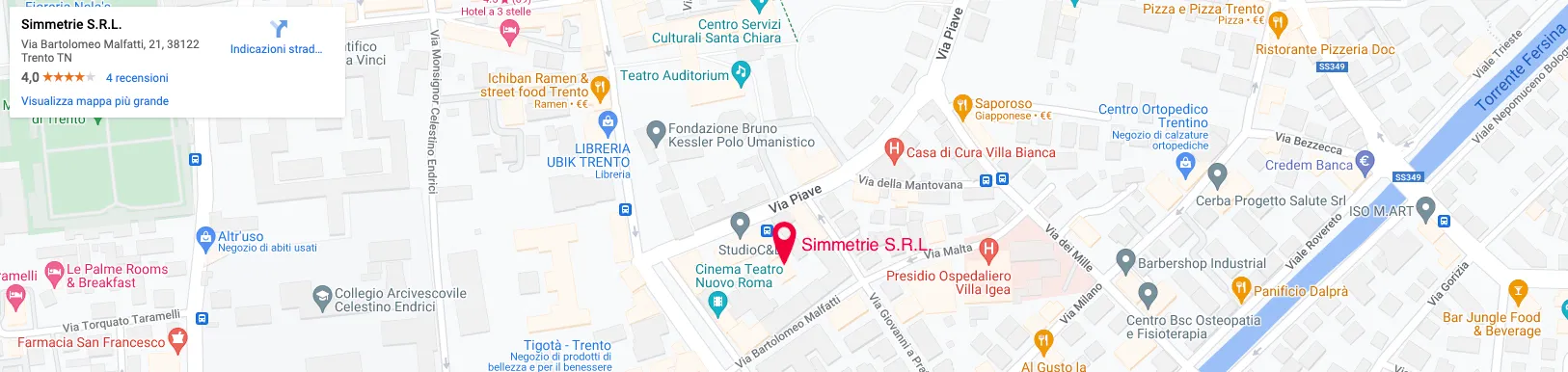 Mappa Simmetrie Srl